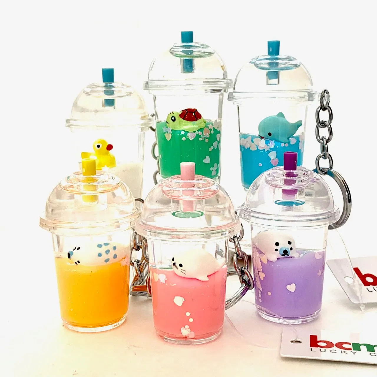 12045 SEA LIFE DRINK KEY CHARM -12