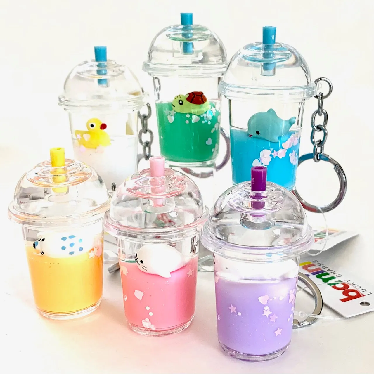 12045 SEA LIFE DRINK KEY CHARM -12