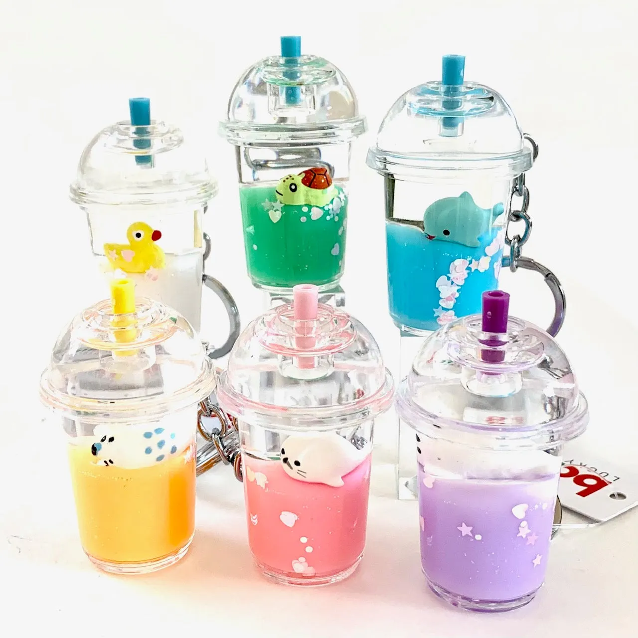 12045 SEA LIFE DRINK KEY CHARM -12
