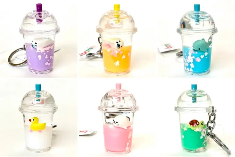12045 SEA LIFE DRINK KEY CHARM -12