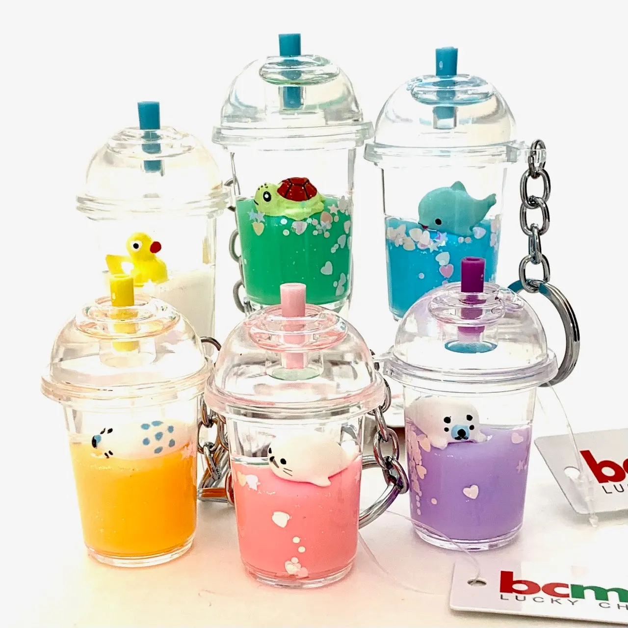 12045 SEA LIFE DRINK KEY CHARM -12