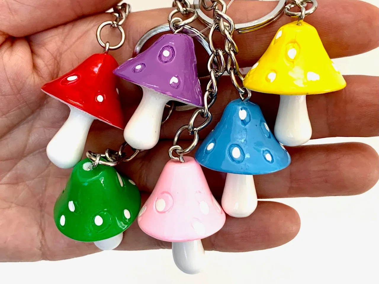 12059 MUSHROOM KEY CHARM-12