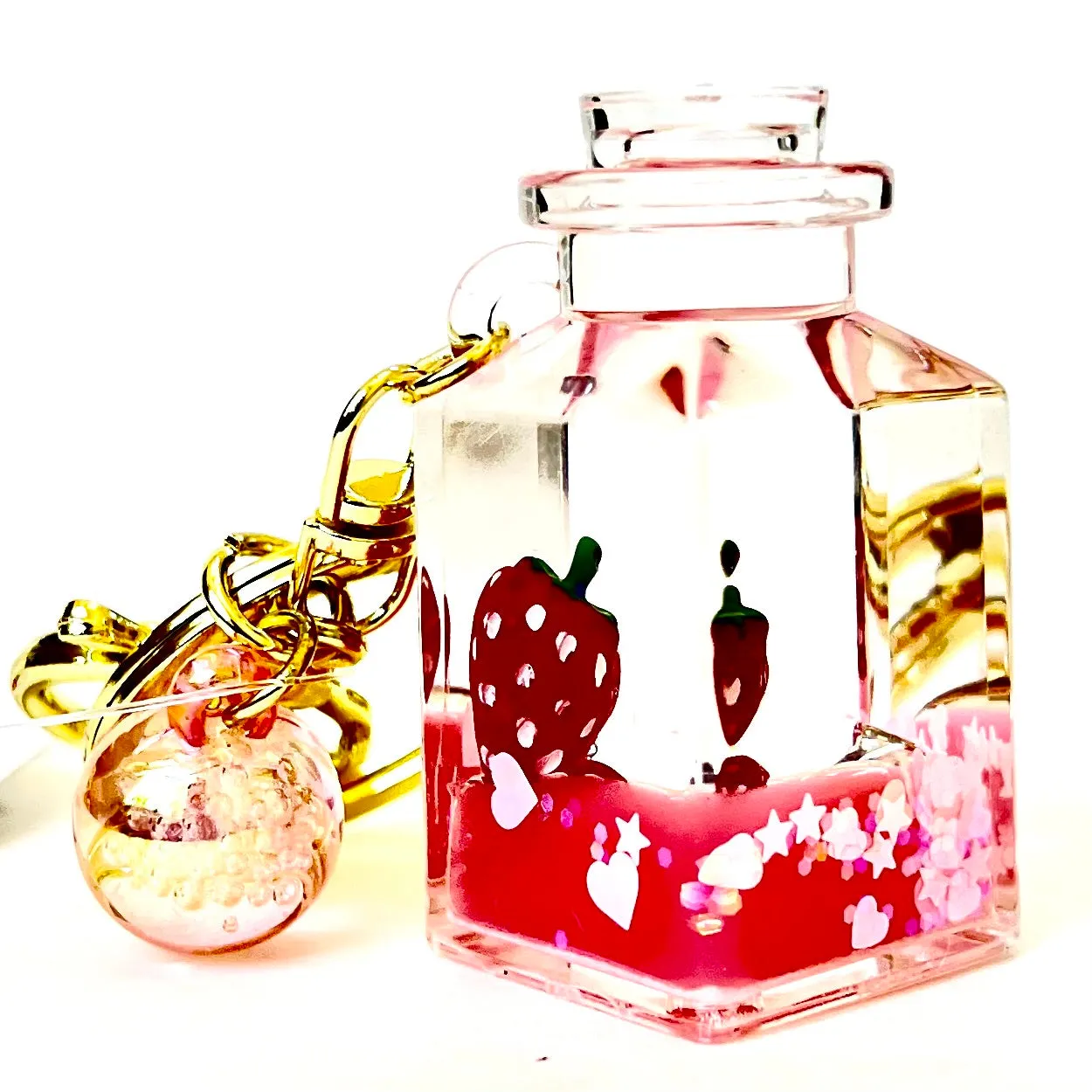 12085 STRAWBERRY ASSORTMENT FLOATY CHARM-12