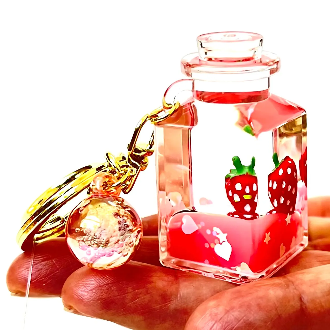 12085 STRAWBERRY ASSORTMENT FLOATY CHARM-12