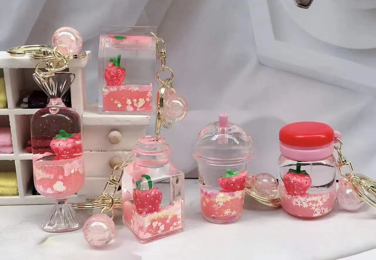 12085 STRAWBERRY ASSORTMENT FLOATY CHARM-12