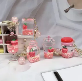 12085 STRAWBERRY ASSORTMENT FLOATY CHARM-12