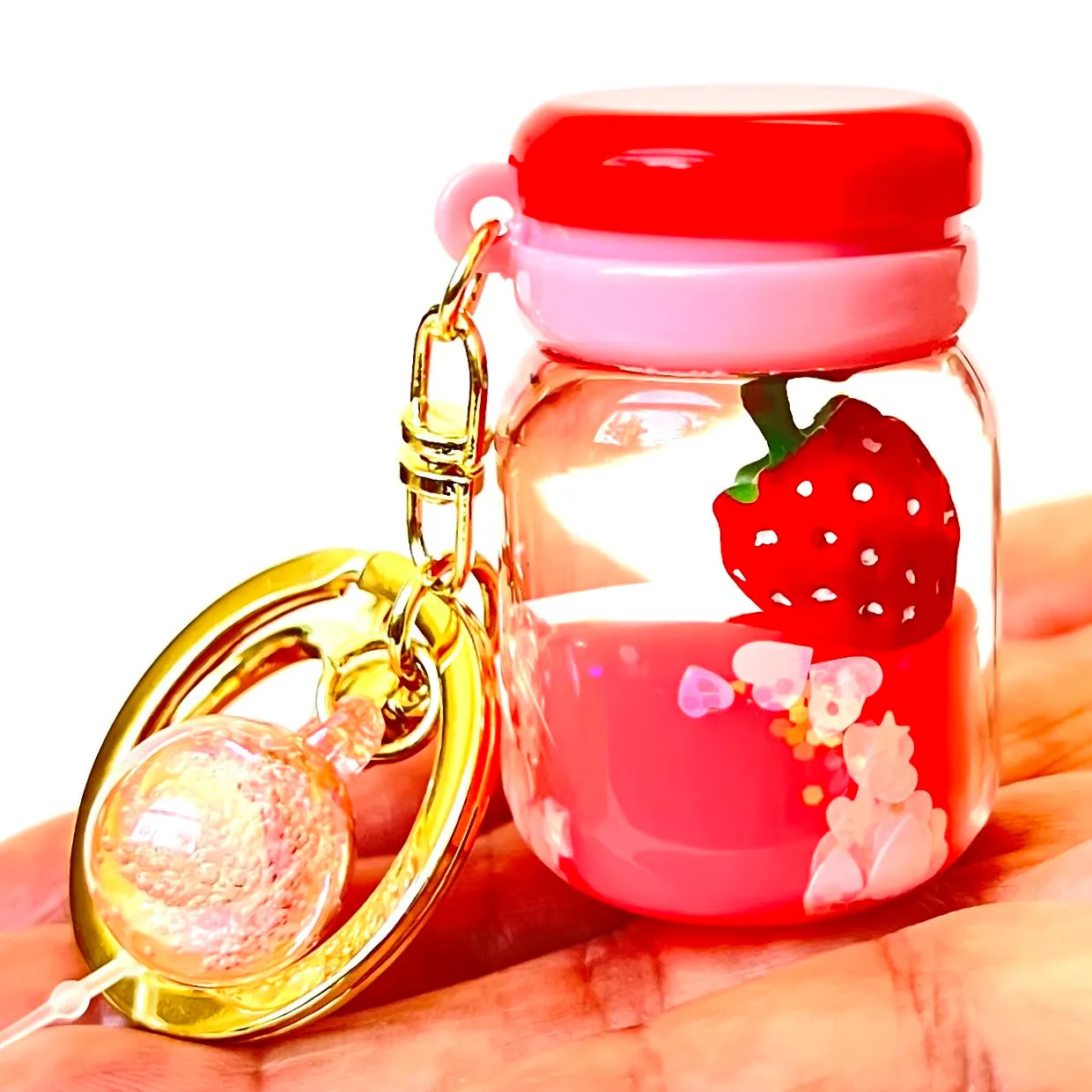 12085 STRAWBERRY ASSORTMENT FLOATY CHARM-12