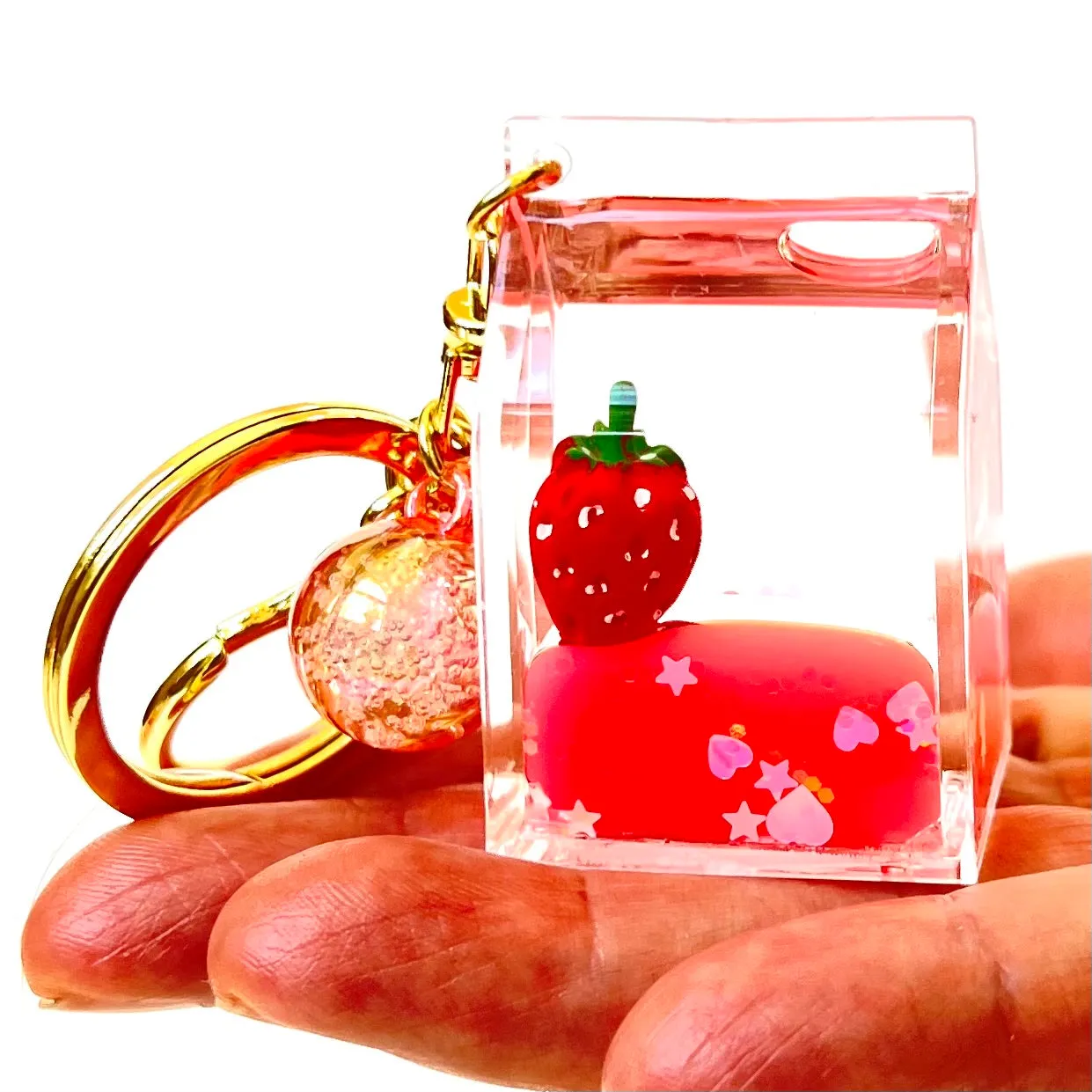 12085 STRAWBERRY ASSORTMENT FLOATY CHARM-12