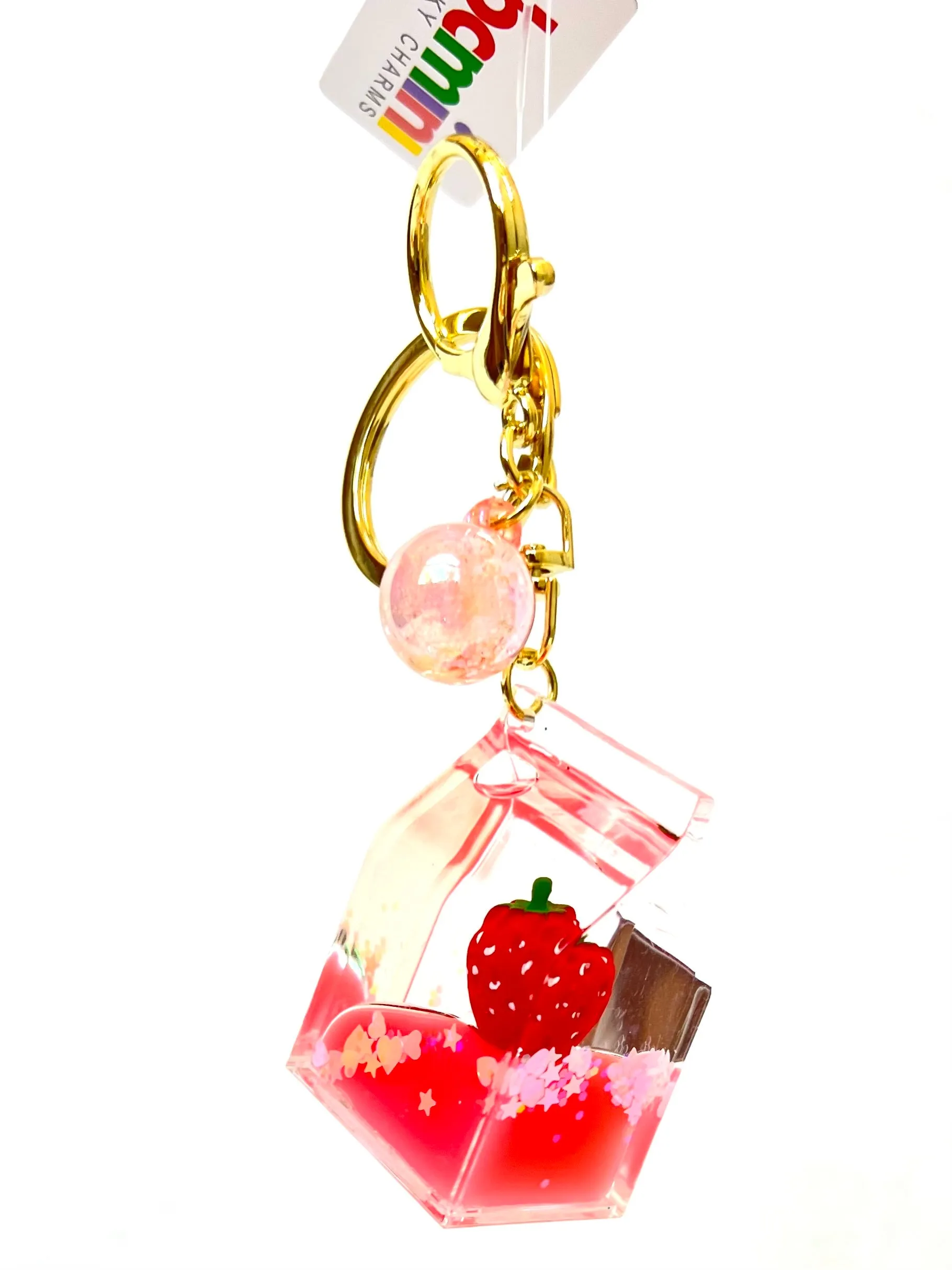 12085 STRAWBERRY ASSORTMENT FLOATY CHARM-12