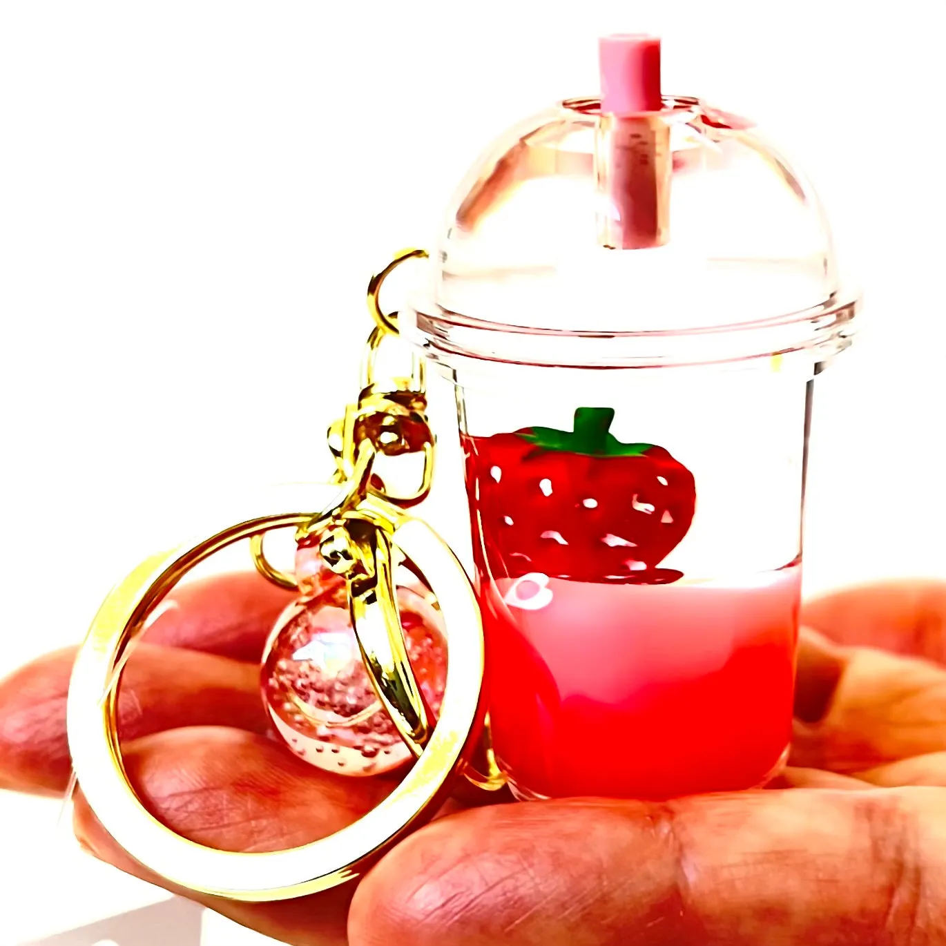 12085 STRAWBERRY ASSORTMENT FLOATY CHARM-12