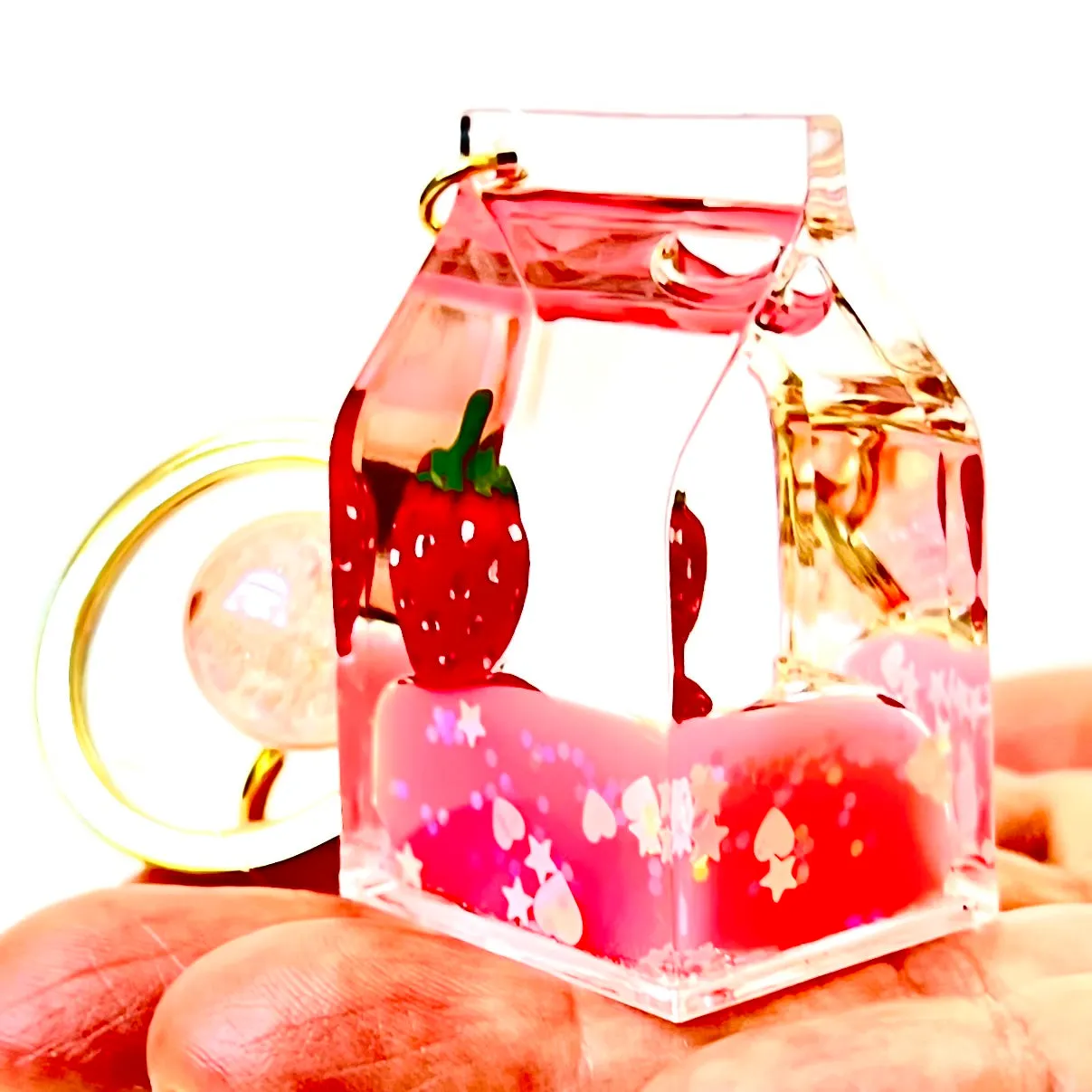 12085 STRAWBERRY ASSORTMENT FLOATY CHARM-12