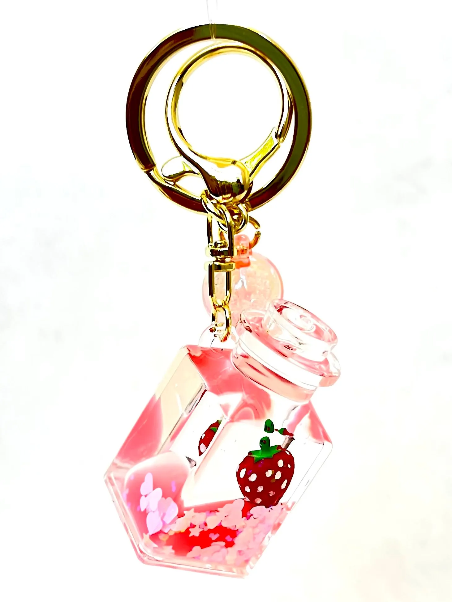 12085 STRAWBERRY ASSORTMENT FLOATY CHARM-12