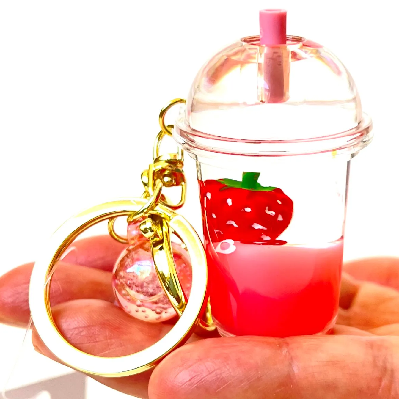 12085 STRAWBERRY ASSORTMENT FLOATY CHARM-12