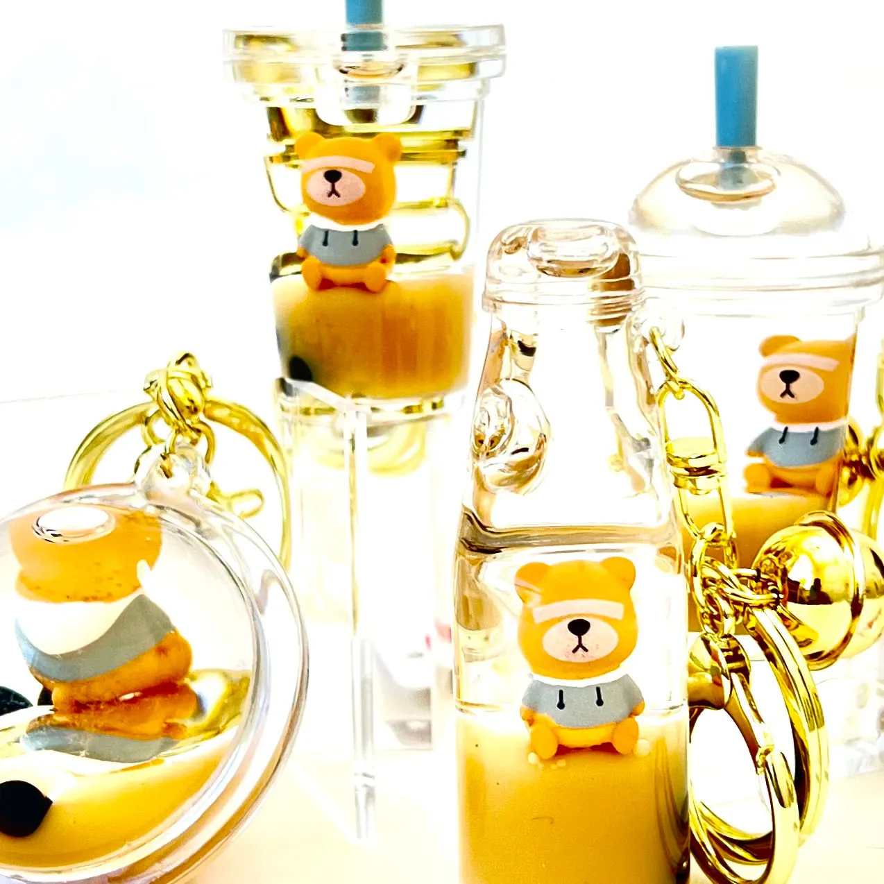 12086 BEAR FLOATY CHARM-12