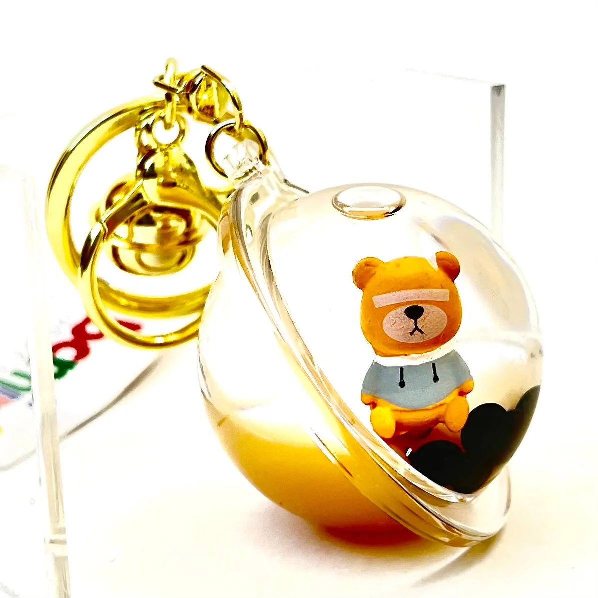 12086 BEAR FLOATY CHARM-12