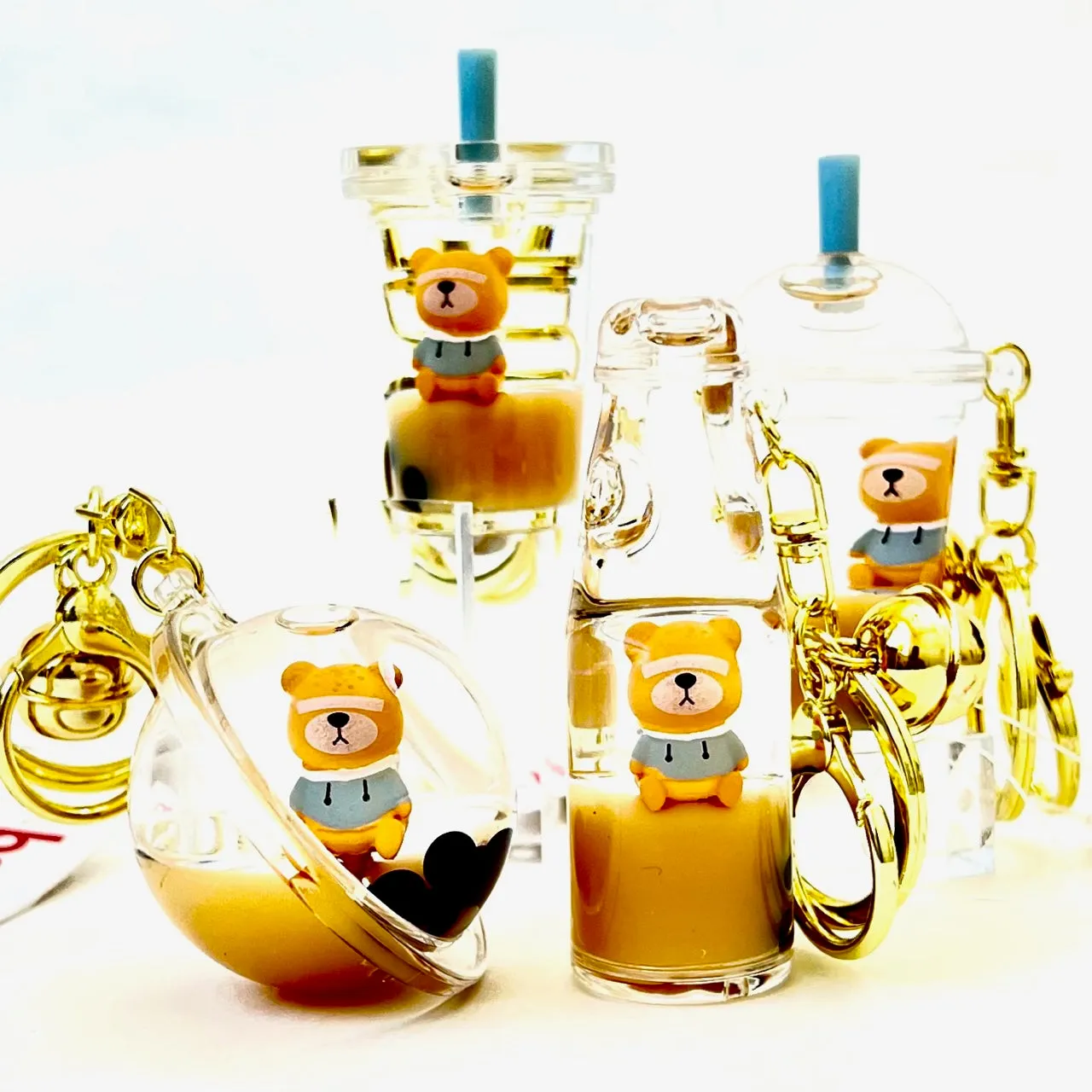 12086 BEAR FLOATY CHARM-12