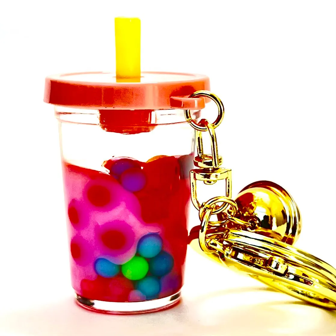 12093 PASTEL BOBA FLOATY KEY CHARM-12