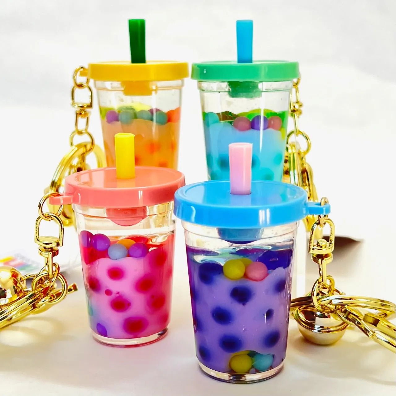 12093 PASTEL BOBA FLOATY KEY CHARM-12