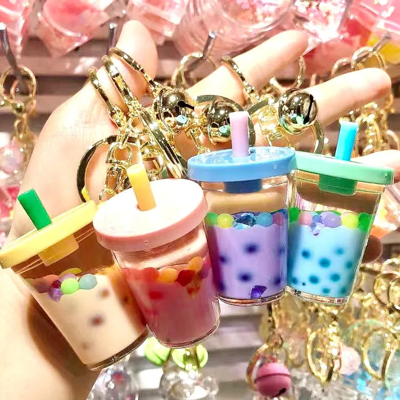 12093 PASTEL BOBA FLOATY KEY CHARM-12