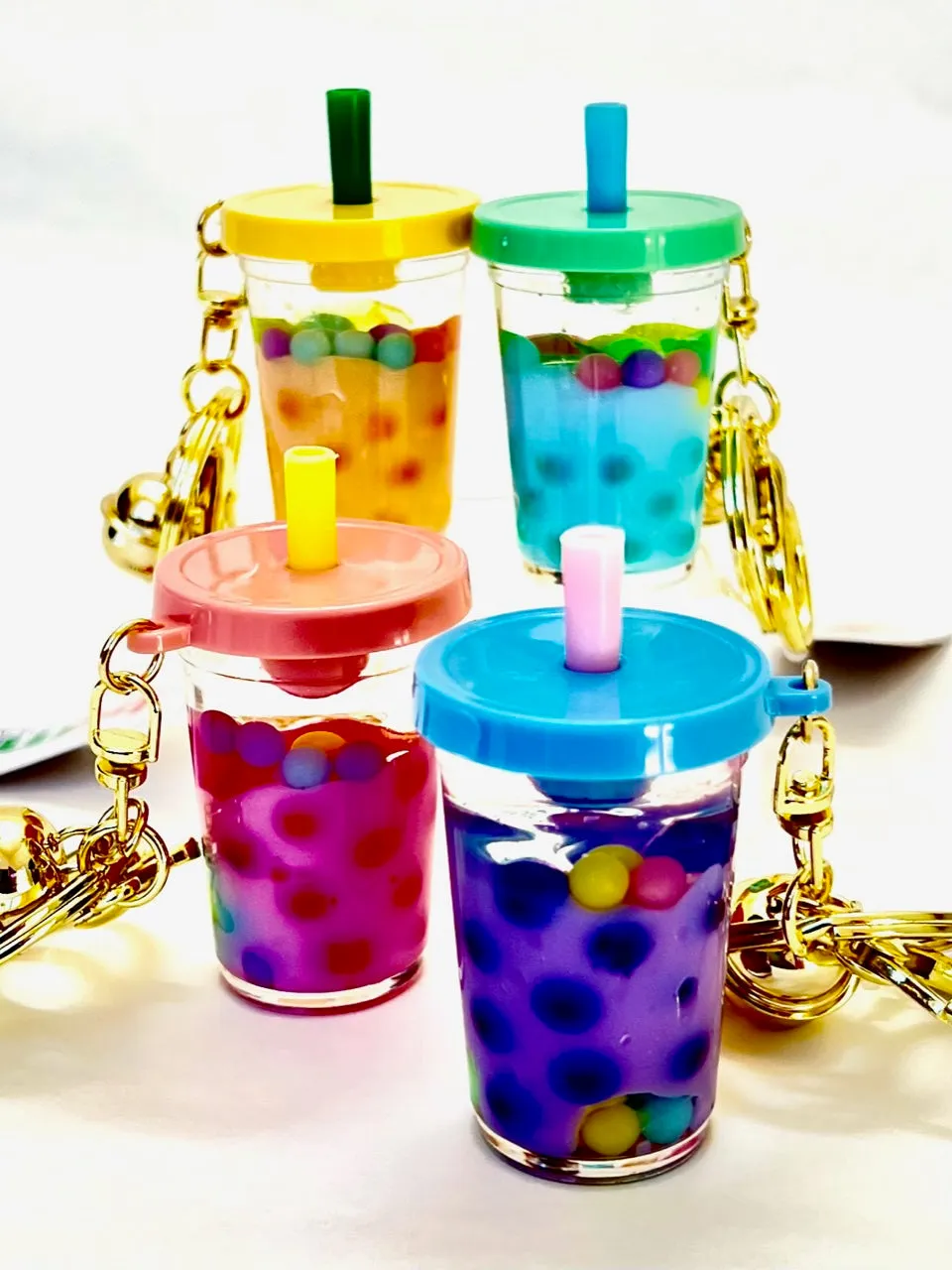 12093 PASTEL BOBA FLOATY KEY CHARM-12