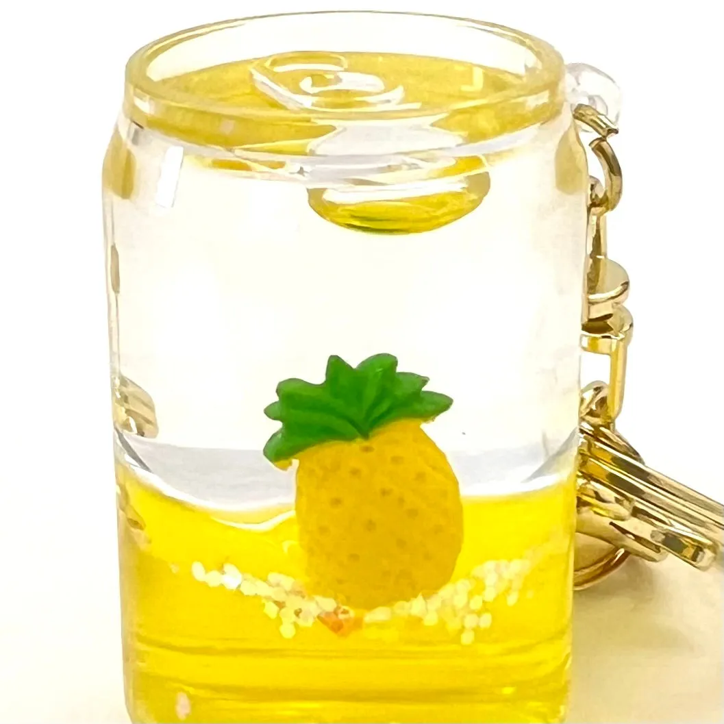 12107 FRUIT CAN FLOATY KEY CHARM-12