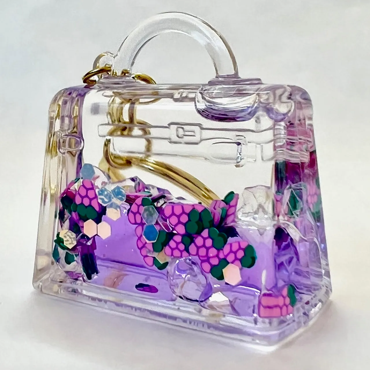 12131 FRUIT PURSE FLOATY KEY CHARM-12