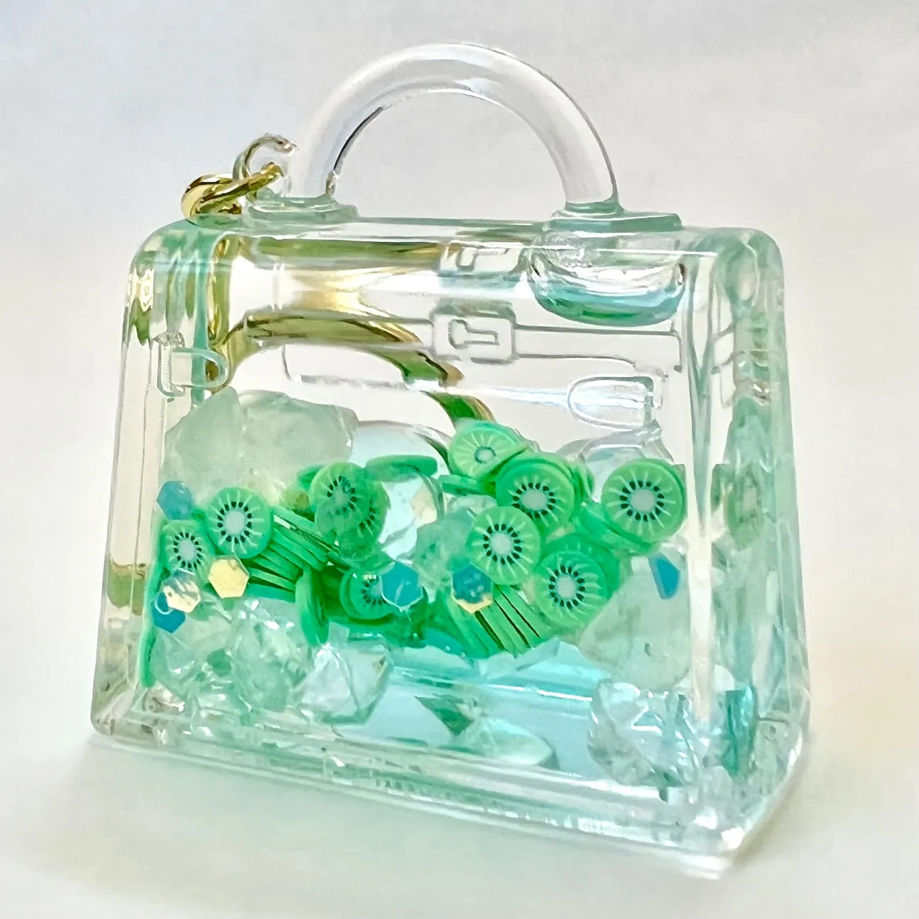12131 FRUIT PURSE FLOATY KEY CHARM-12