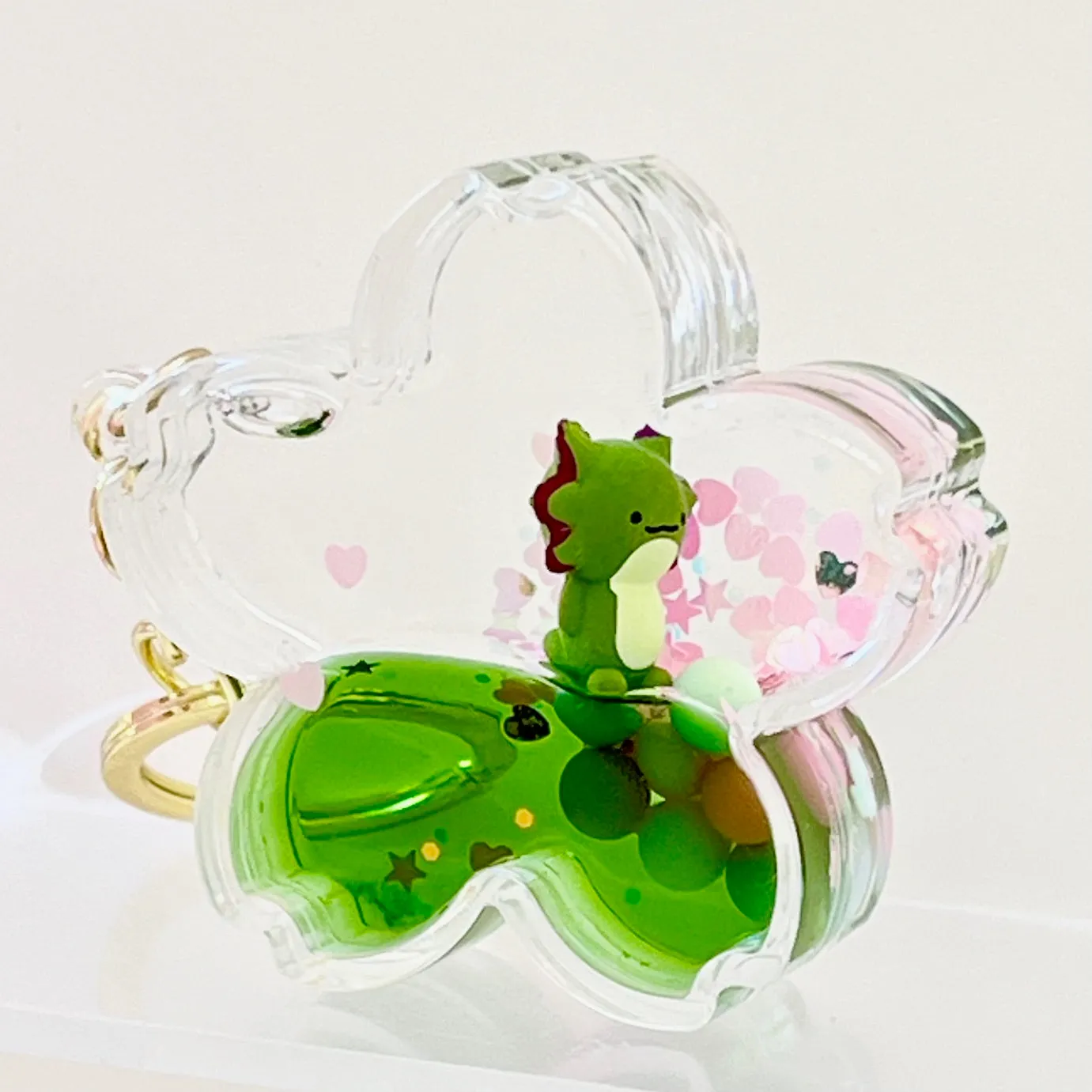 12156 AXOLOTL FLOATY FIGURINE KEY CHARM-12