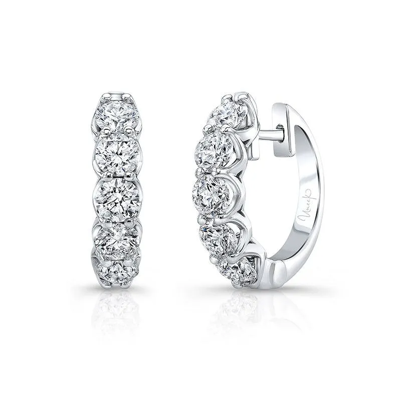 2.00ctw Diamond Hoop Earrings