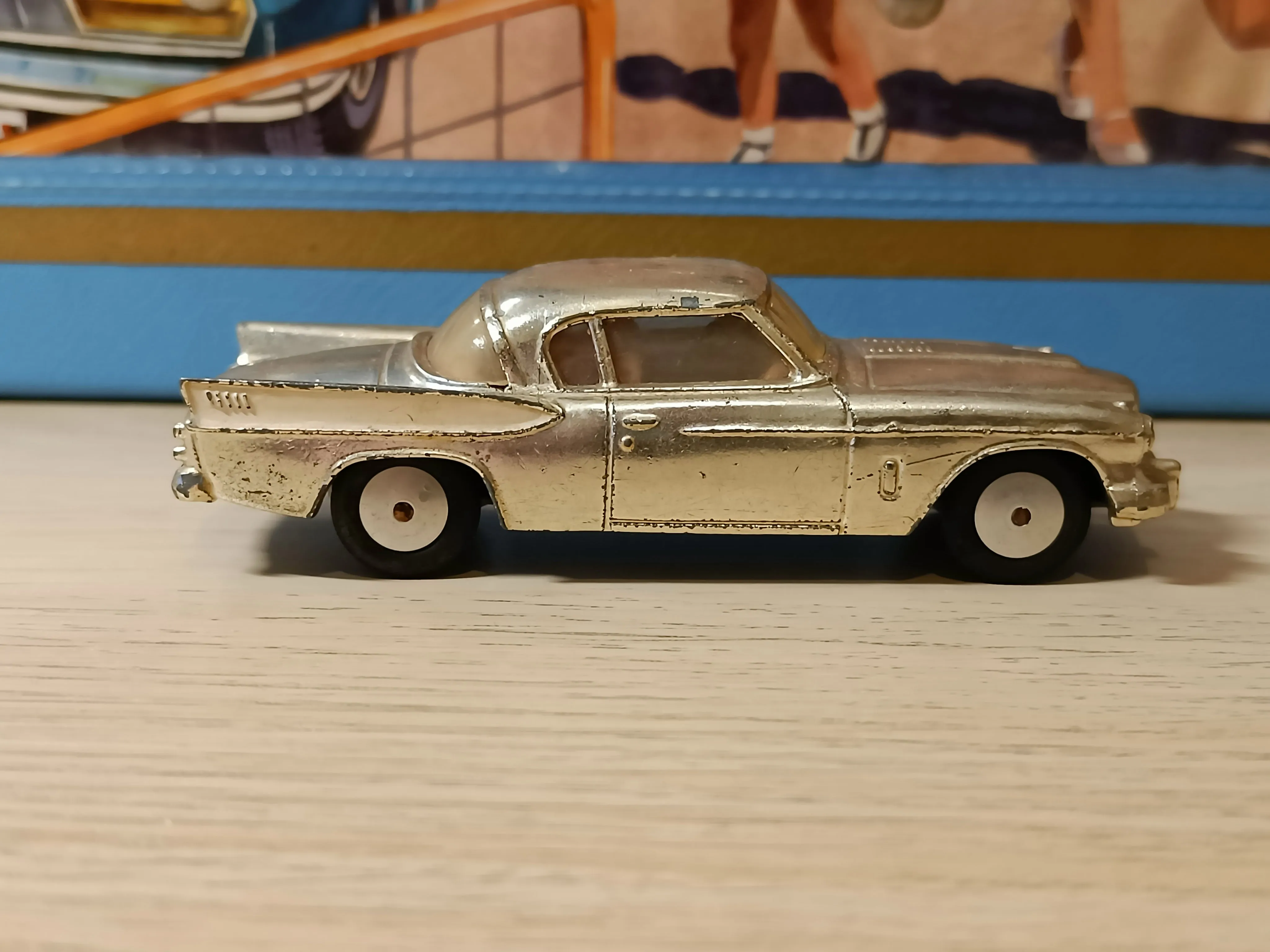 211S Studebaker Golden Hawk in silver-gold plate finish 1