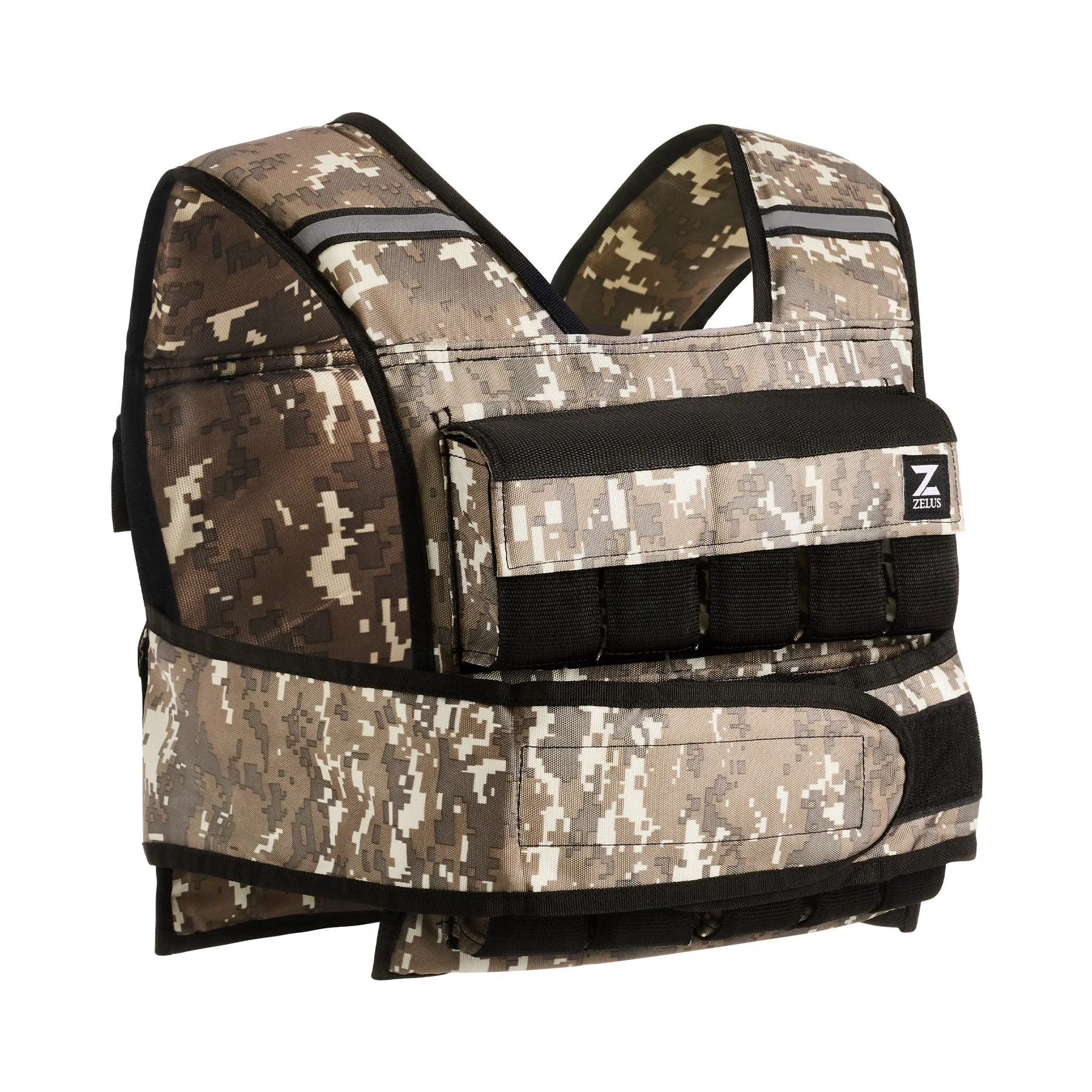 45lb Weighted Vest with Iron Weights for Exercise, Adjustable Weight Vest for Men