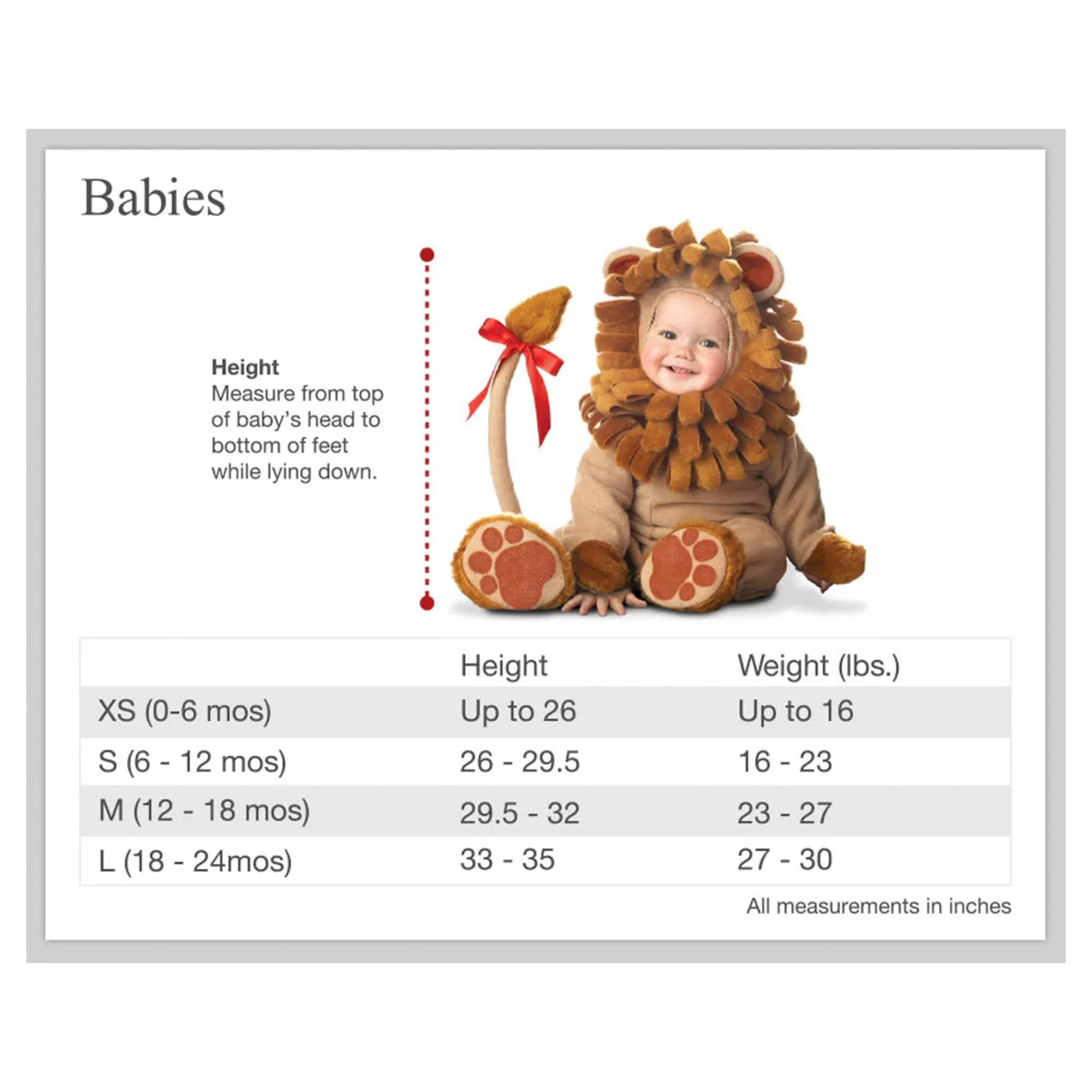 Abominable Snowbaby Baby Costume