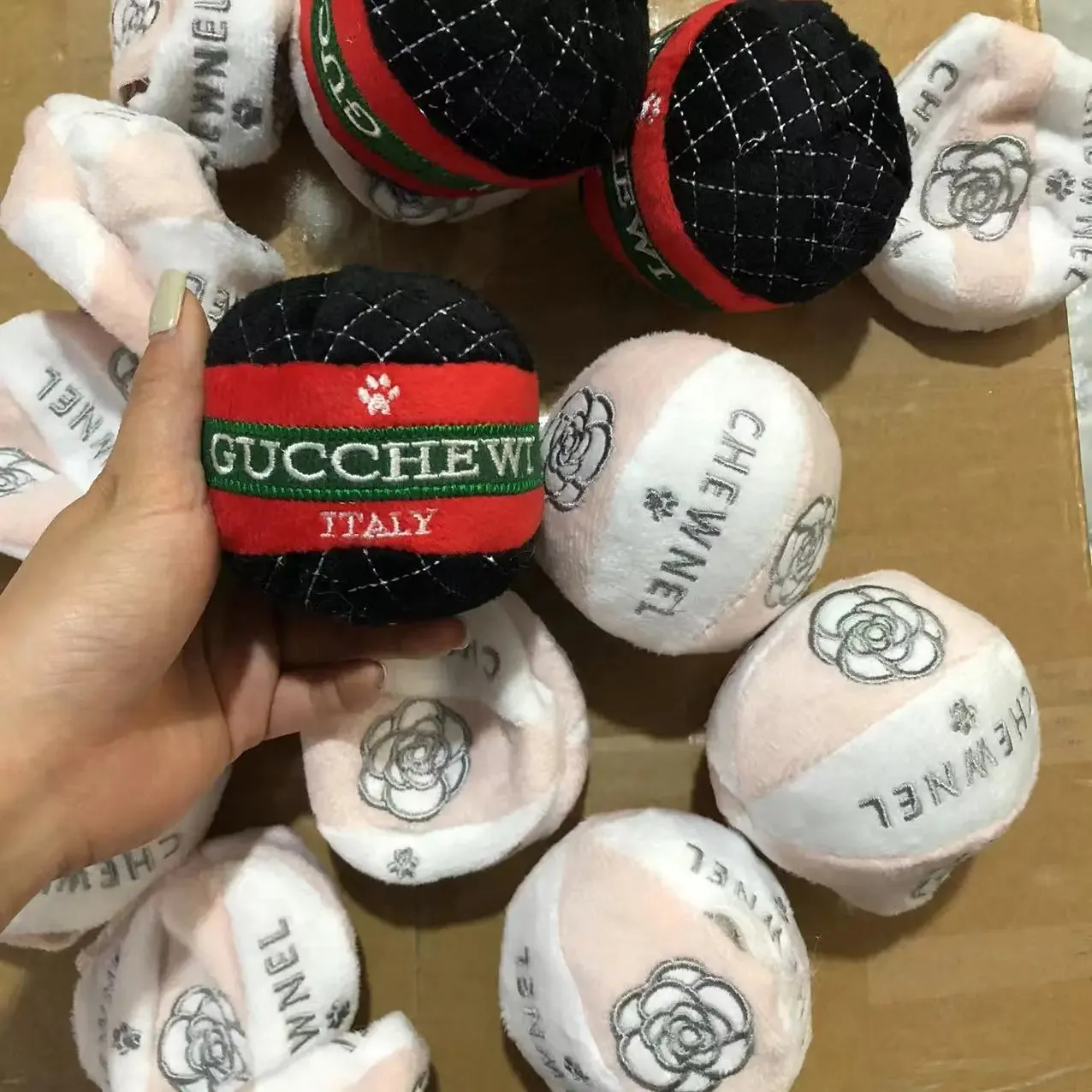 [Best for IG TT] Luxury Squeak Plush Toy for Dog Small Pets
