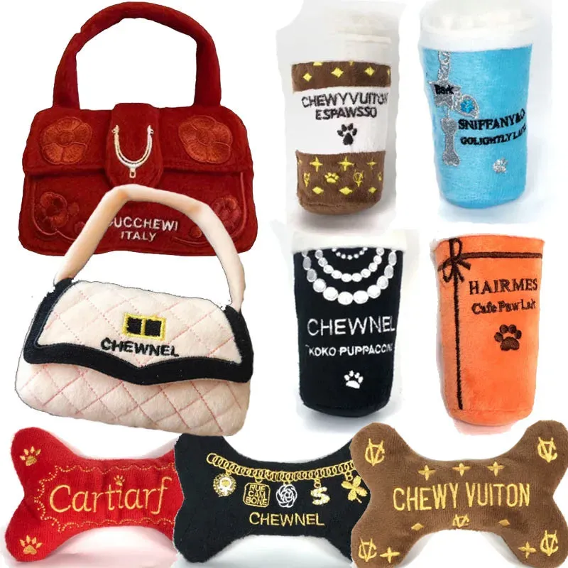[Best for IG TT] Luxury Squeak Plush Toy for Dog Small Pets