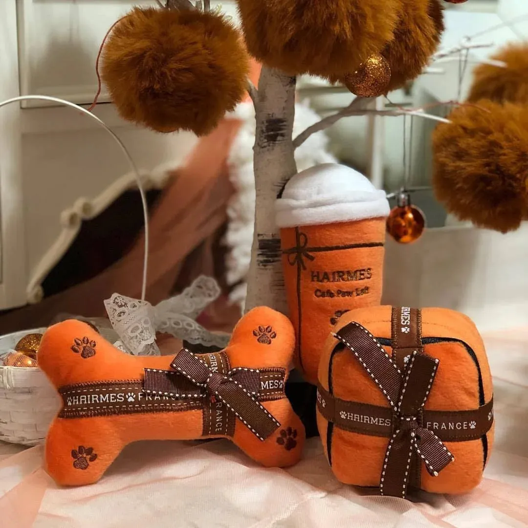 [Best for IG TT] Luxury Squeak Plush Toy for Dog Small Pets