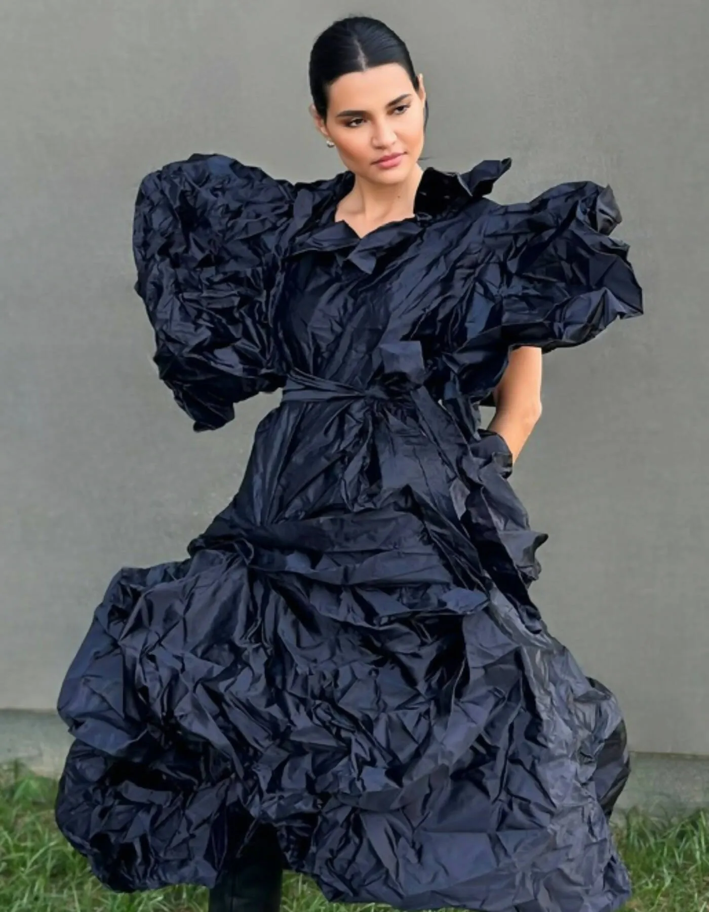 Black Garden Dress
