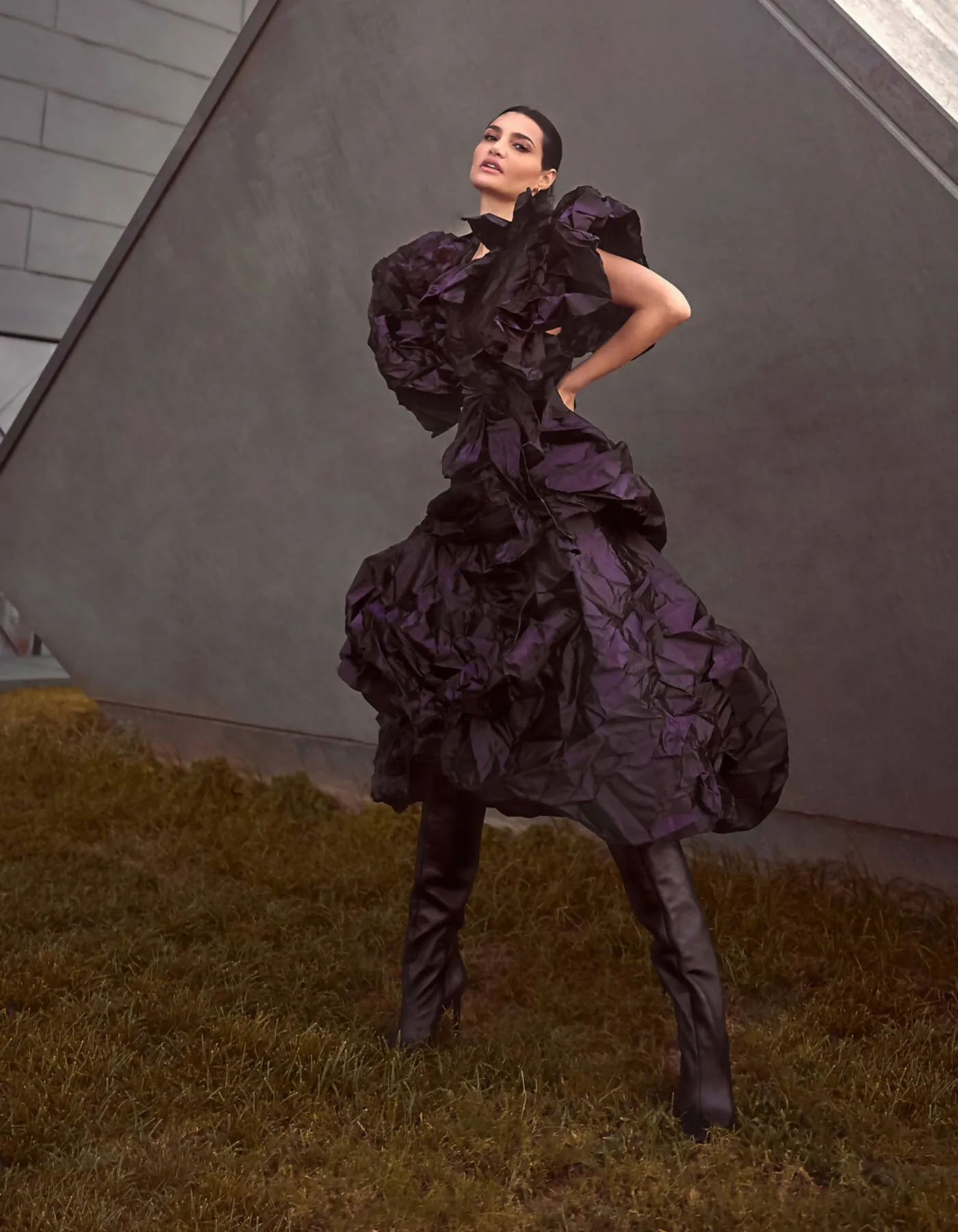 Black Garden Dress