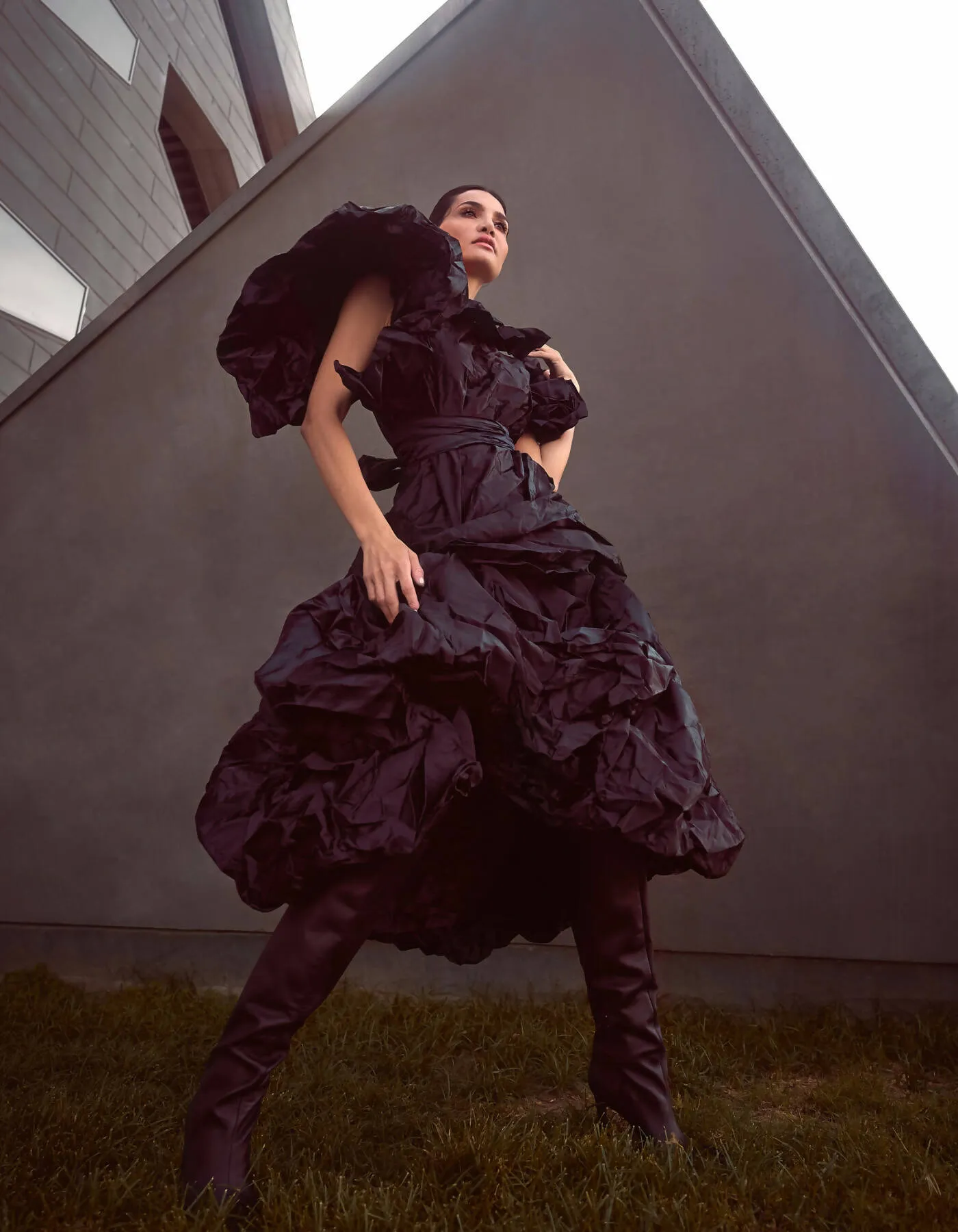 Black Garden Dress