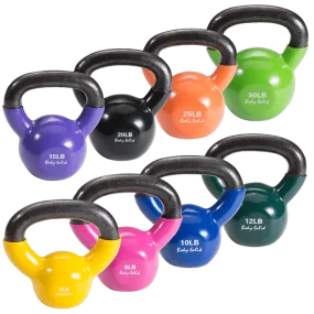 Body-Solid KBV Vinyl Dipped Kettlebells