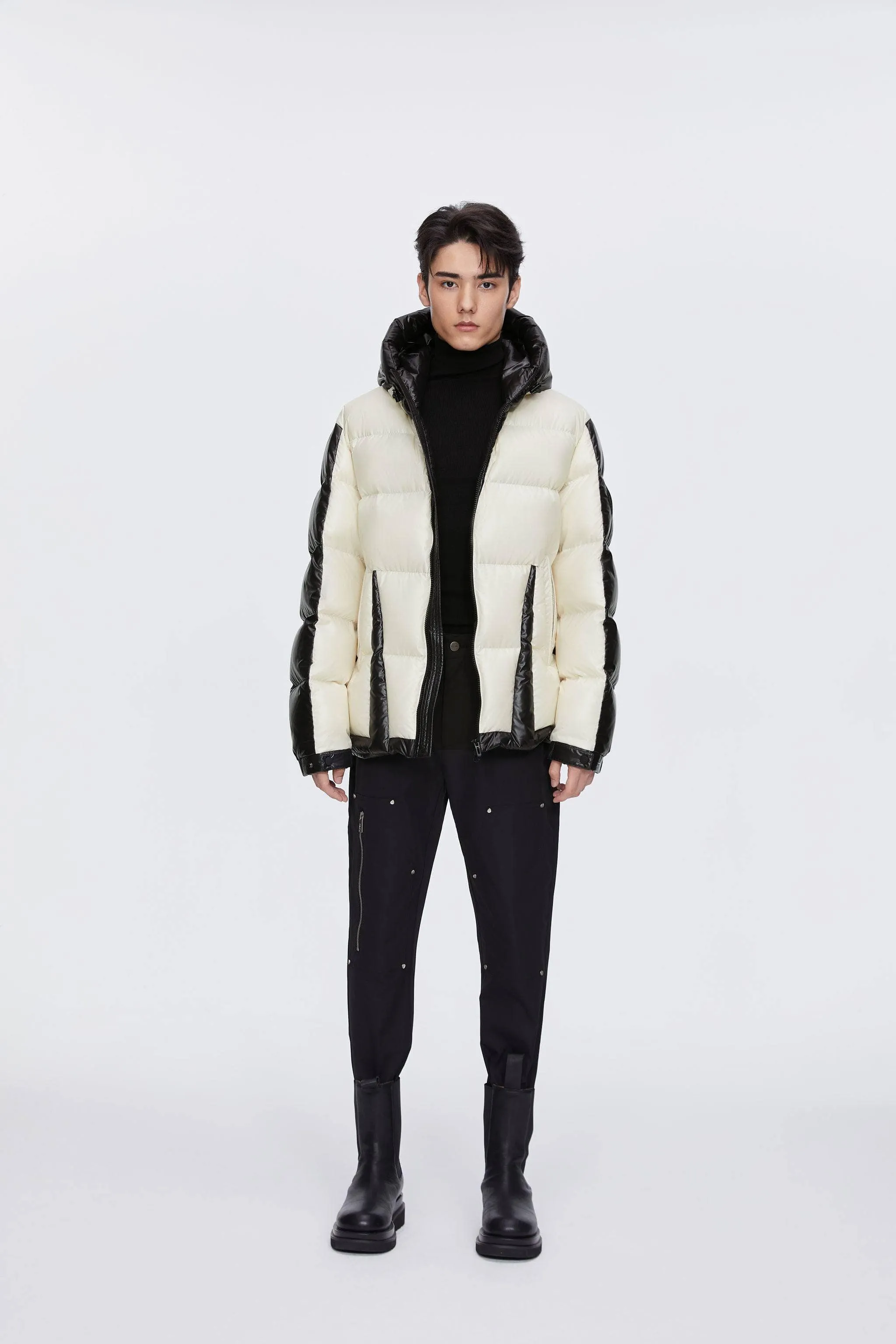 BSD X MSGM Colour Block Puffer
