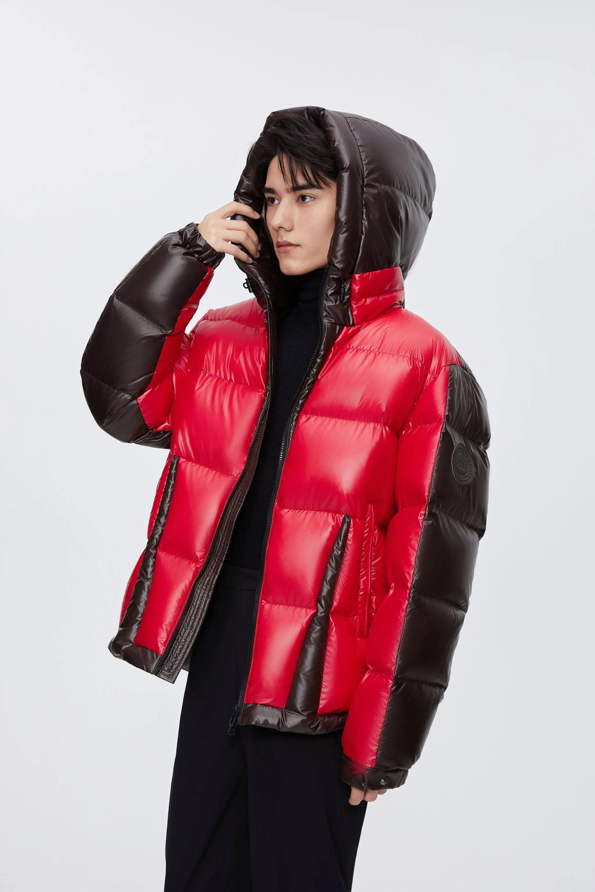 BSD X MSGM Colour Block Puffer