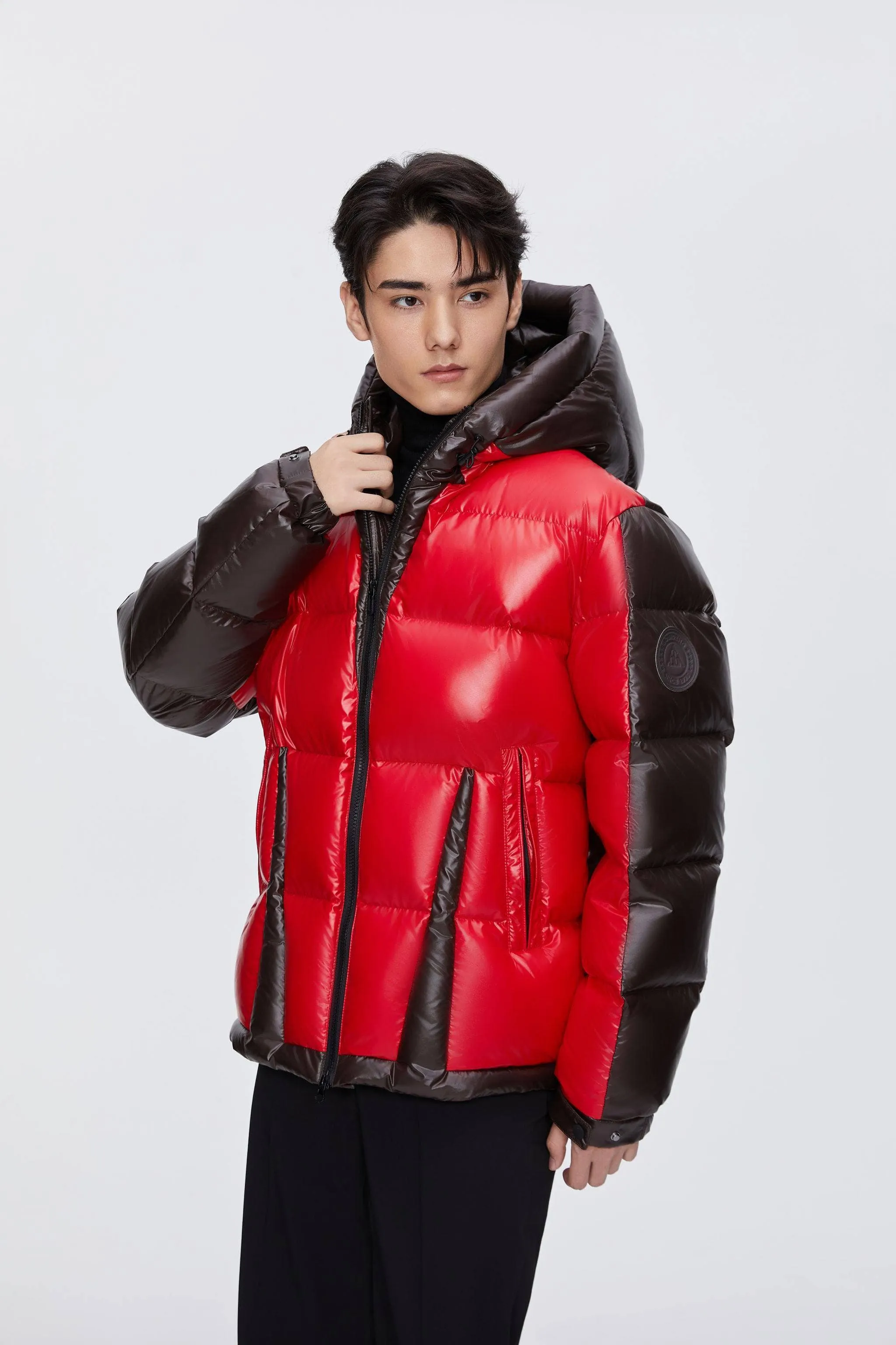 BSD X MSGM Colour Block Puffer