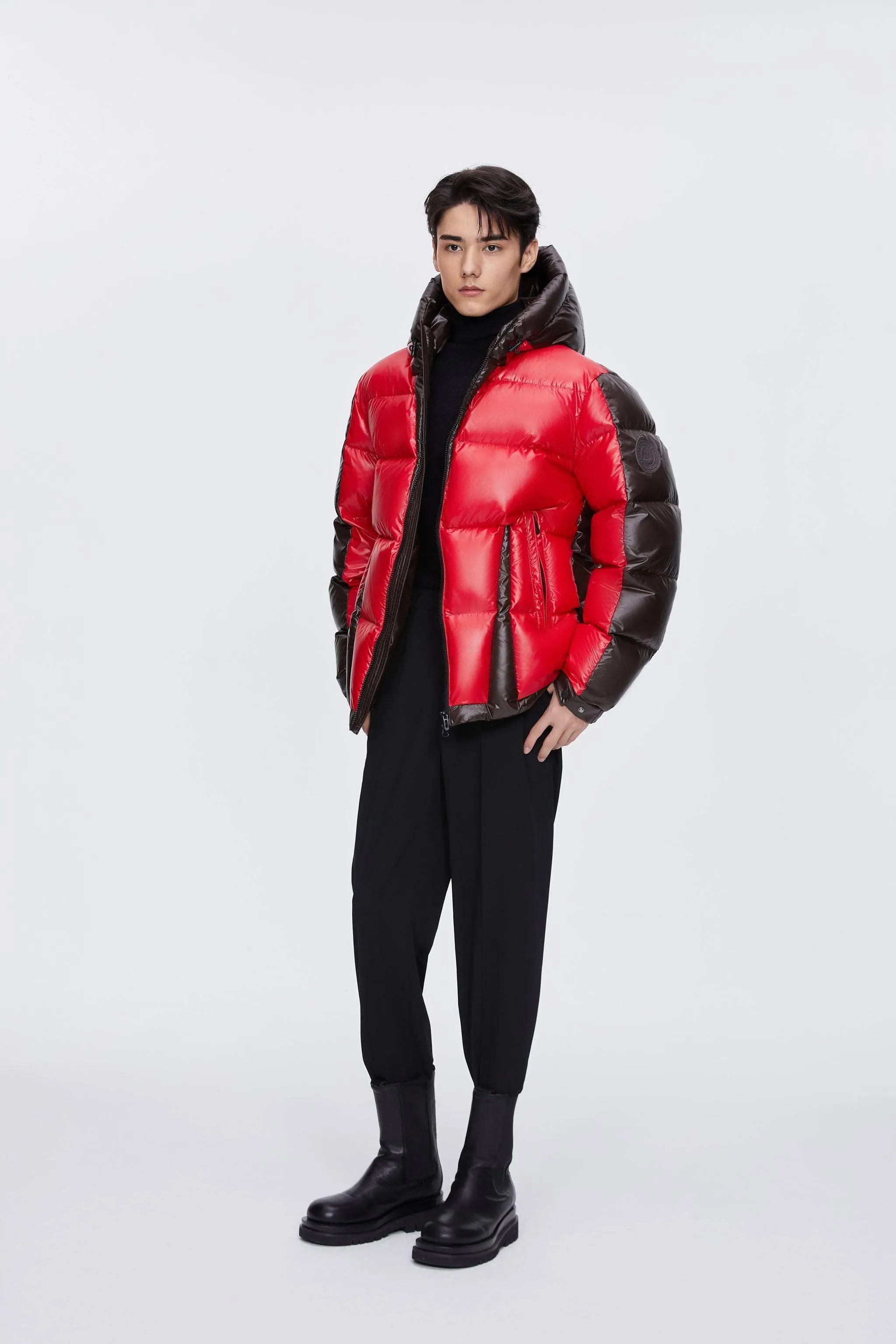 BSD X MSGM Colour Block Puffer