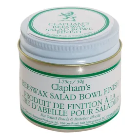 Clapham's Beeswax Salad Bowl Finish 50gr