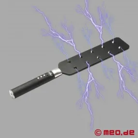 E-Stim Paddle with Spikes: An electrifying experience from Dr. Sado