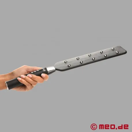 E-Stim Paddle with Spikes: An electrifying experience from Dr. Sado