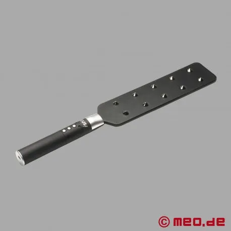 E-Stim Paddle with Spikes: An electrifying experience from Dr. Sado