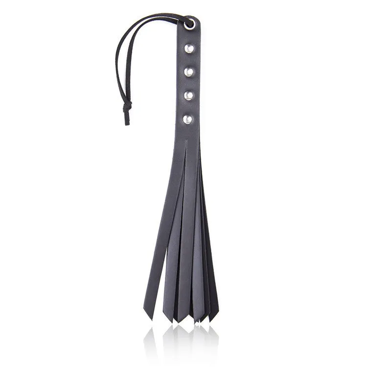 Faux Leather Spanking Paddle with Rivet Detail