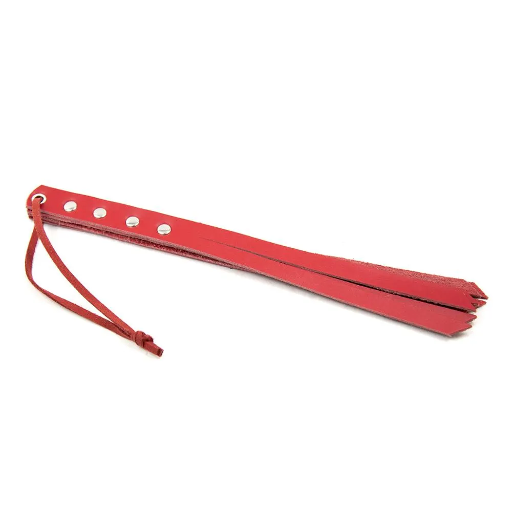 Faux Leather Spanking Paddle with Rivet Detail