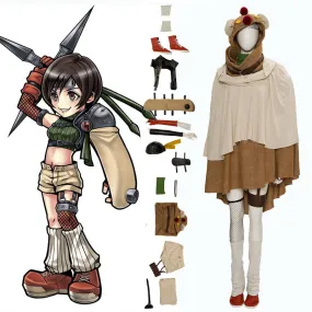 Final Fantasy VII Remake FF7 Yuffie Kisaragi Cosplay Costume